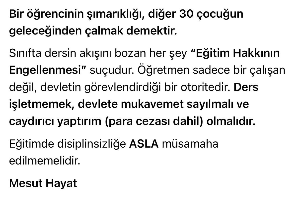 Öğretmenler Sayfası tweet media