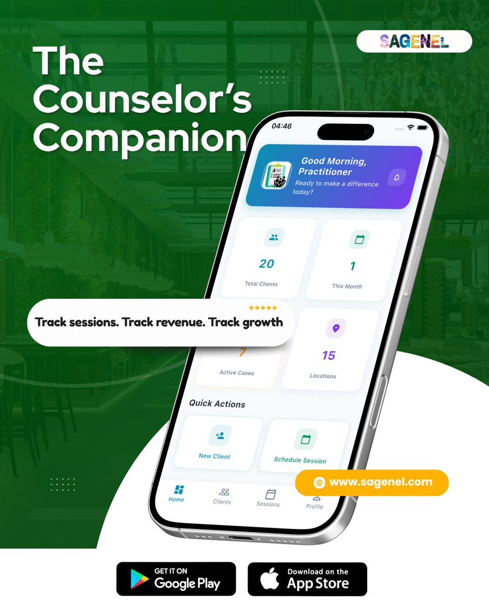 Download Yours on⬇️:

✅1️⃣Apple Store
apps.apple.com/app/counselors…

Or on ⬇️

✅1️⃣Google Play Store 
play.google.com/store/apps/det…

2️⃣Join our WhatsApp Channel here
whatsapp.com/channel/0029Vb…
🥁For: Systems, Strategies, Secrets &amp; Success Tips to excelling as a COUNSELOR/COACH.