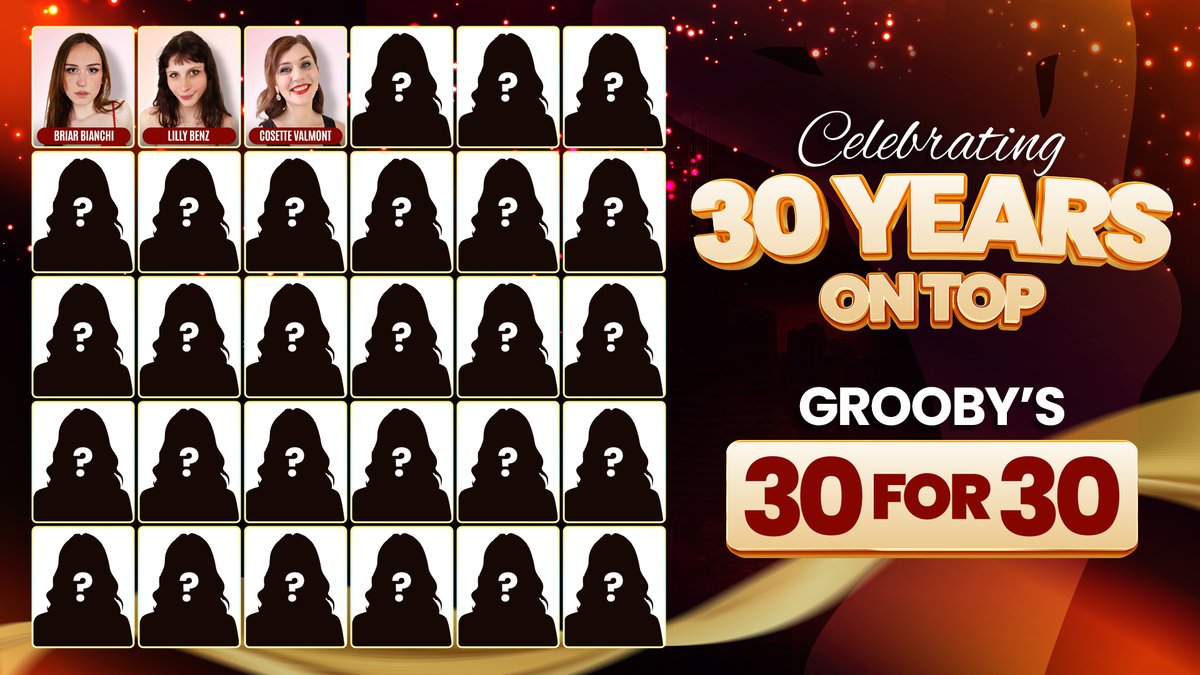 groobydotcom's tweet photo. In celebration of our 30th anniversary, we've launched our '30 for 30' campaign, where we'll be highlighting 30 promising stars in 2026 over the course of this year. 

https://t.co/fOk6KIoYOp https://t.co/26OR3ieNUn