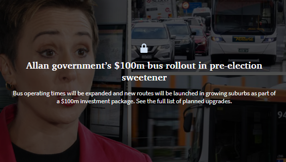 MelbOnTransit's tweet image. SOMETHING BIG IS HAPPENING FOR BUSES

(I'll have a blog post as more details come to hand) 

#springst #VicBudget2026