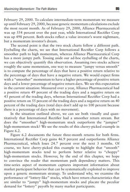 GoshawkTrades's tweet photo. Why the path of momentum matters when building a momentum strategy:

By Wesley R. Gray, Jack R. Vogel https://t.co/M6u1Odz8Yl