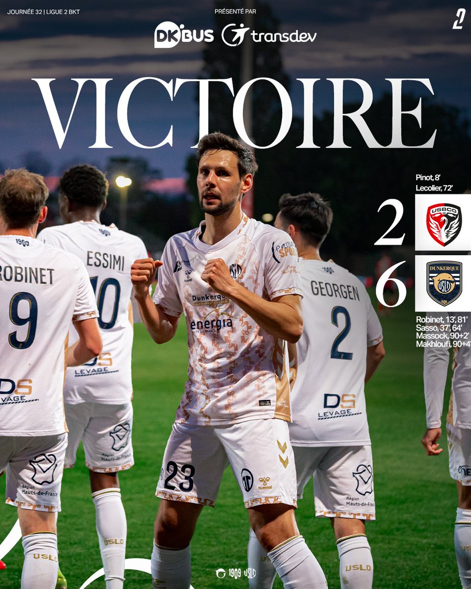 USL DUNKERQUE 🐬 tweet media