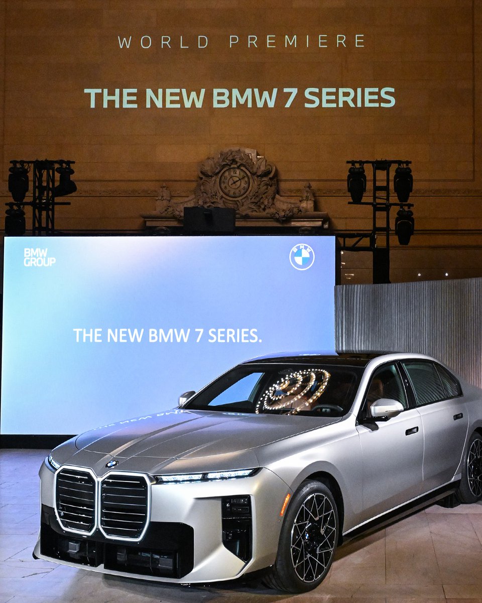 FieldsBMWLL's tweet image. Two timeless icons built on precise movement. 
The world premiere of the new BMW 7 Series inside Grand Central Terminal.

Find your BMW today: fieldsbmwlakeland.com | (863) 816-1234

#FieldsBMW #BMW #Lakeland #FL #BMW7Series #7Series