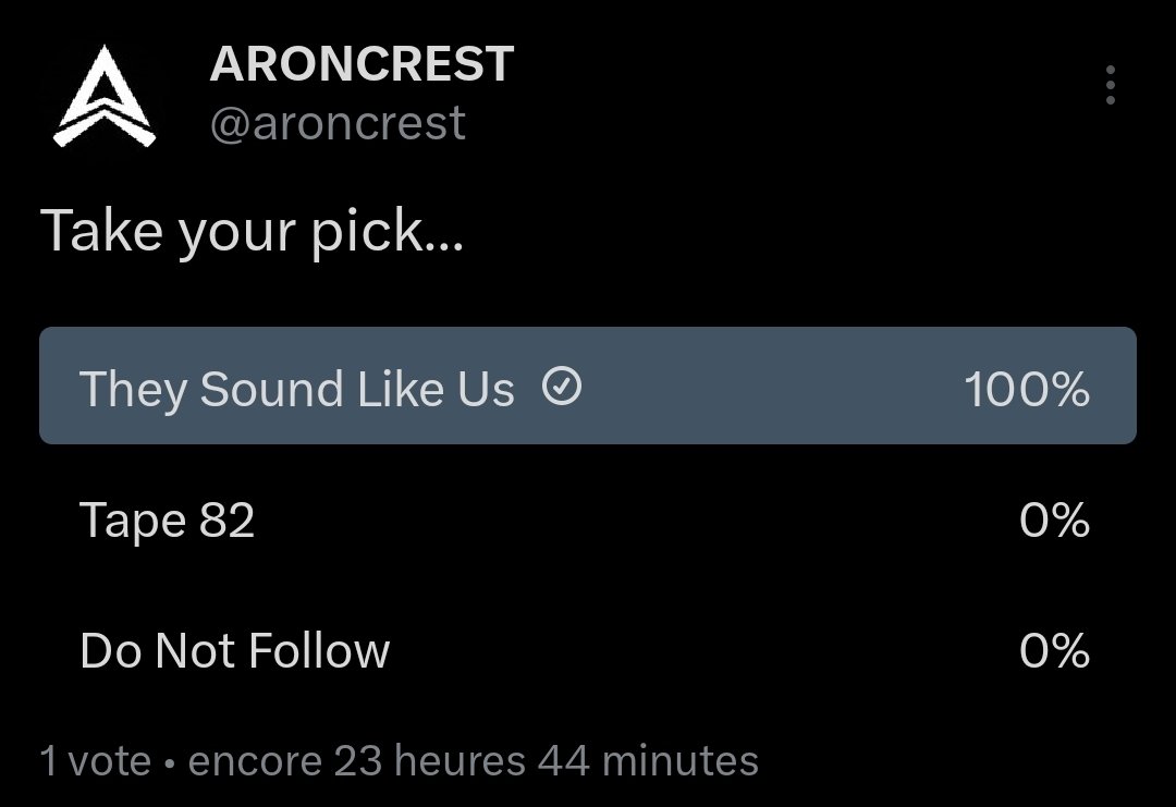 Ça serait fou quand même que genre le scénario de leurs film FNAC soit choisi par genre.... moi 💀

(Bon après, il viens d'être posté et reste 23h)