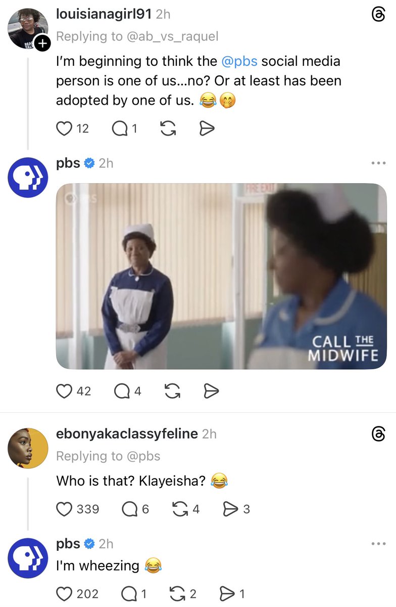 QondiNtini's tweet photo. PBS confirming they are Black and now we know why that man tried to defund them lmao https://t.co/XMNRBn15CX