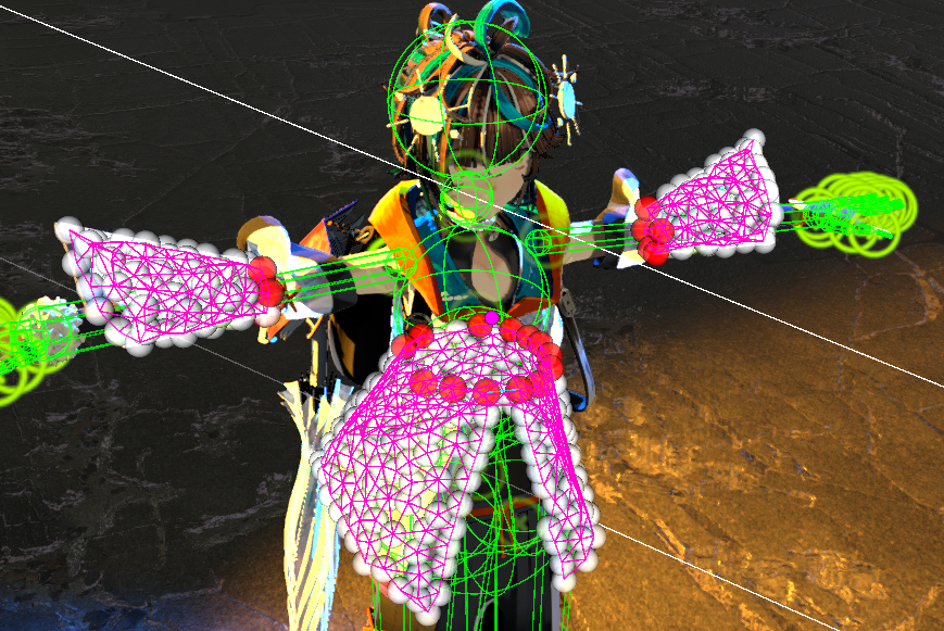yumetengu26's tweet photo. 一方UnitynのMagicaCloth2 メッシュクロス
比較してメッシュ単純化とか、超扱いやすいのが羨ましい UEにもほしいな… https://t.co/MjpHm7pU64