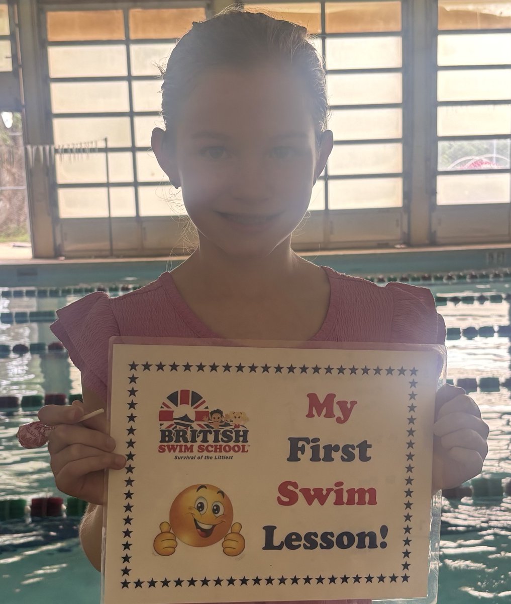 BSSAustin's tweet image. British Swim School welcomes Charlott! Glad to have you here! #lifeskill #bssaustin #wearedifferent #swimlessons #sanmarcostx # smtx