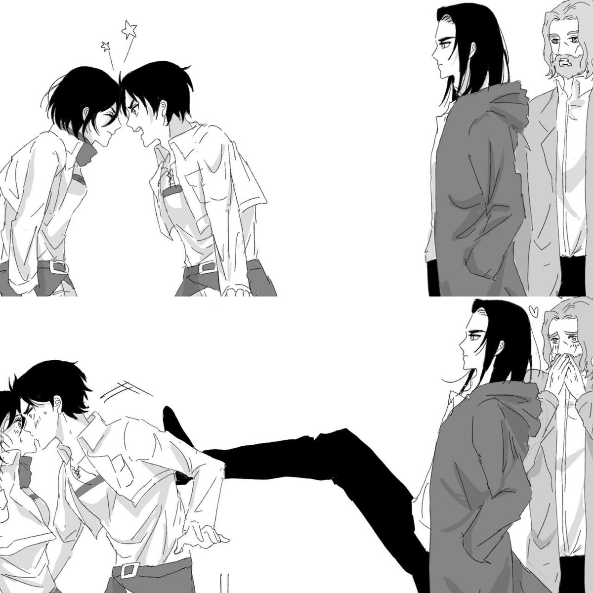 If Eren was able to change the course of the future he would have made Eremika start dating each other since season 1😭