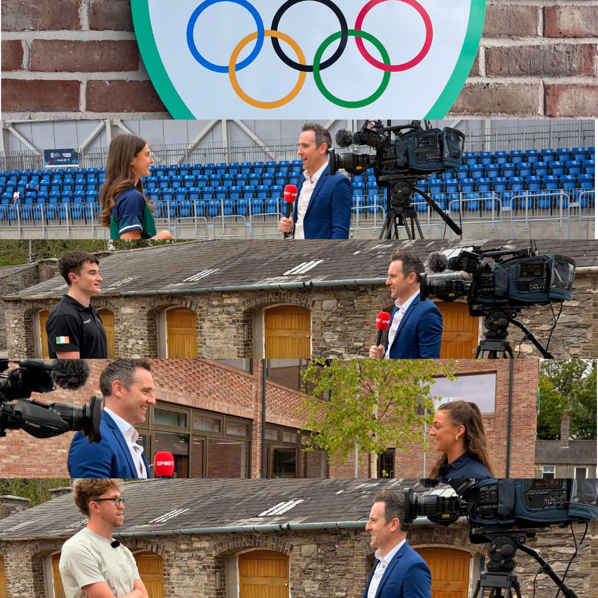 WillDalton01's tweet photo. 🇮🇪 Brilliant day at the Olympic Feseration of Ireland media day with Kate O’Connor, Daniel Wiffen, Eve McMahon and James Hickey. Our sit-down with Kate is live NOW on @VMSport — interviews with Daniel, Eve and James to follow over the coming days. Stay tuned. 👀 #TeamIreland https://t.co/AYnPgwRPo0