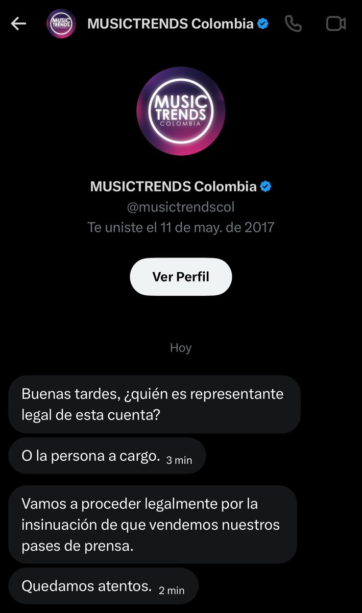 musicalia Colombia tweet media