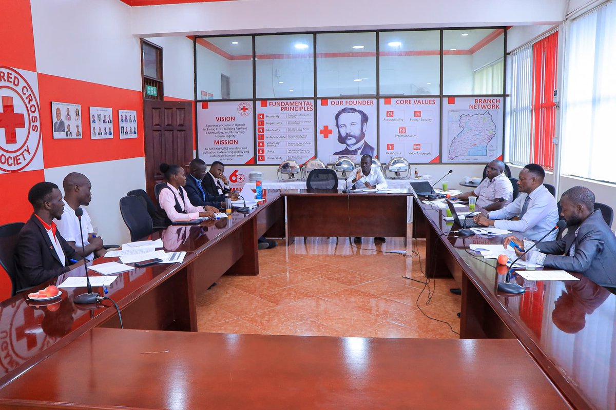 UgandaRC_Youths's tweet image. The National Youth Executive Committee convened today at the URCS Headquarters in Kampala to deliberate on key issues affecting young people, ahead of the Central Governing Board meetings scheduled for later this week.
@UgandaRedCross
#Youths