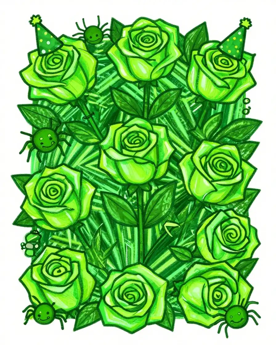 RenRose321's tweet image. Qt or share your green 💚 art or photo 🎨📸