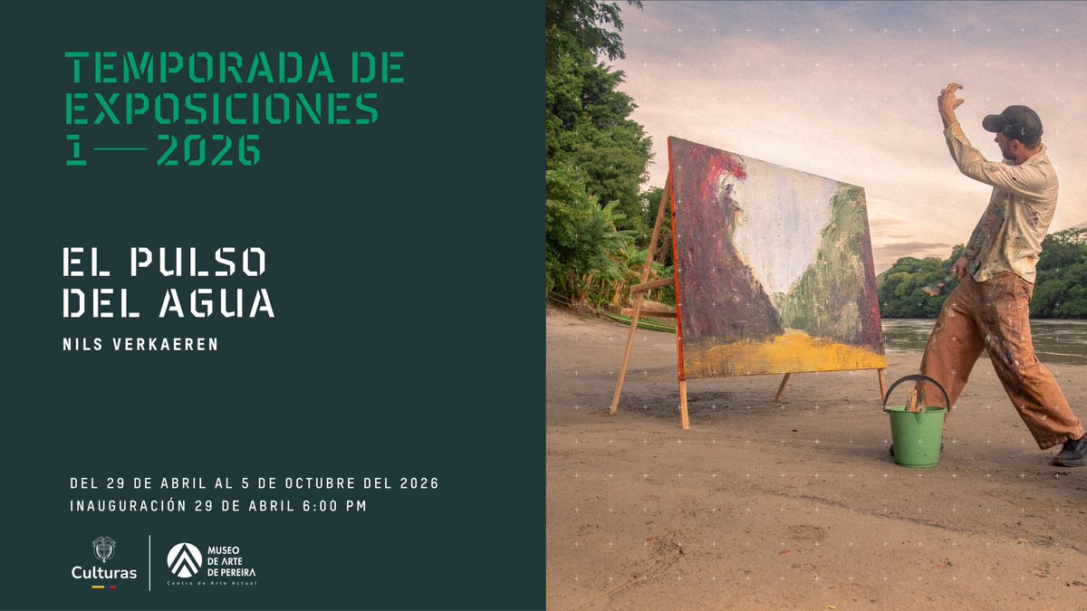pereiravirtual1's tweet image. 🎨 Este 29 de abril el @museopereira  inaugura "La Selva", una experiencia para habitar el arte desde la ciudad, el agua y la memoria. 
Un evento que marca el pulso artístico de la región.  Toda la info aquí 👇pereiravirtual.com/es/eventos/257…
#Pereira #Arte #Museo #LaSelva #AgendaCultural