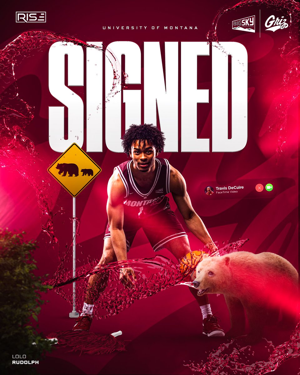 risesportsmgmt's tweet photo. Go Grizzlies 🐻 

LoLo Rudolph has committed to the University of Montana for the 2026-27 season!

#TeamRise | #NIL https://t.co/ziF7wHa8oS