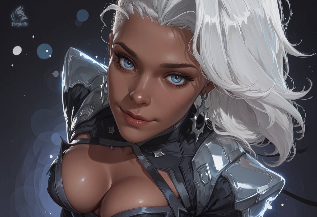 Foxytails_'s tweet image. Storm — Marvel Rivals fan art ⚡ 
#MarvelRivals #FanArt #Storm