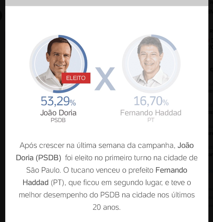 A gente avisa a moça?