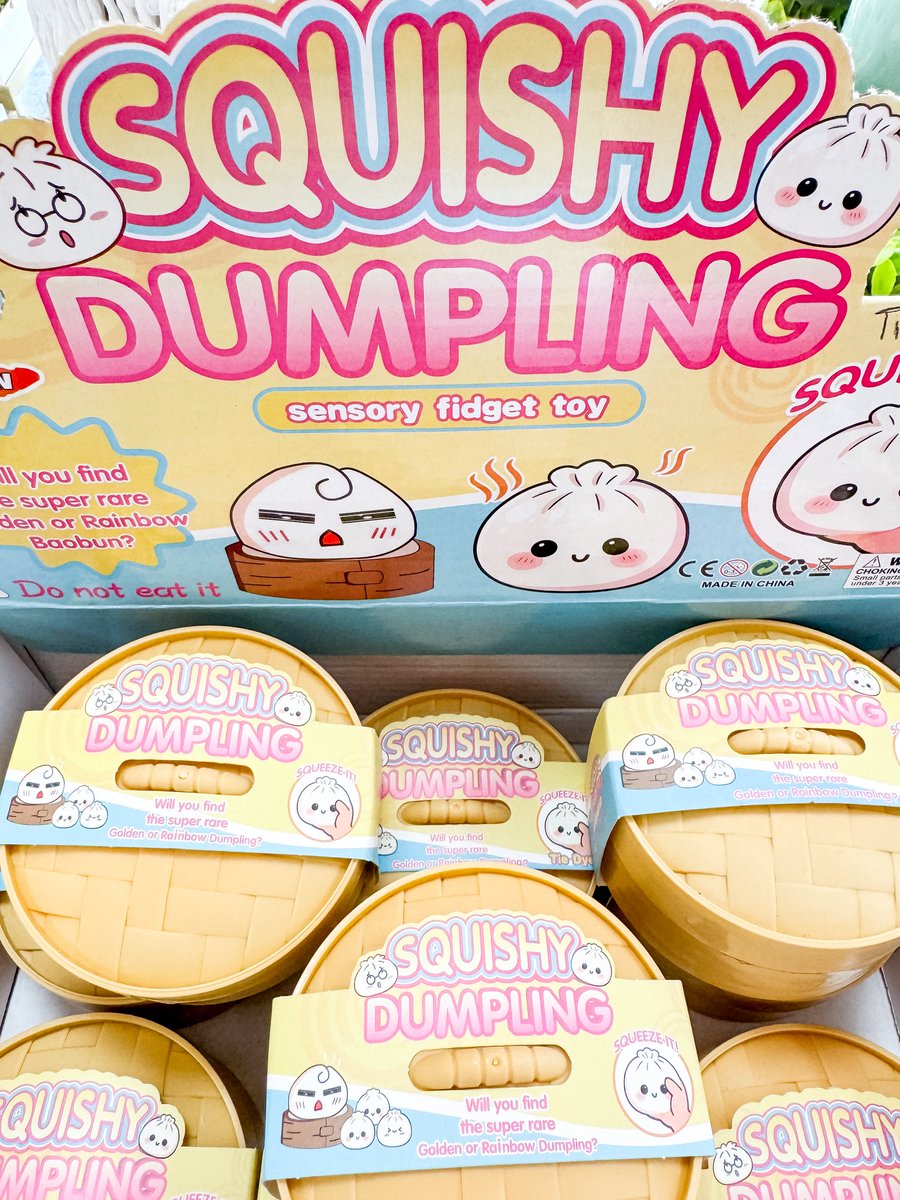 sullivansgifts's tweet image. BACK AGAIN and going FAST!!  😱
Another shipment of the viral squishy dumplings just hit the floor!  We have tie dye, glitter and solids.  Run, don’t walk—must pay to hold! 🛍️🏃🏼‍♀️💨
Shop Sullivan’s!

#viral #dumplings #shopsmall #shoplocal #shopsullivans
