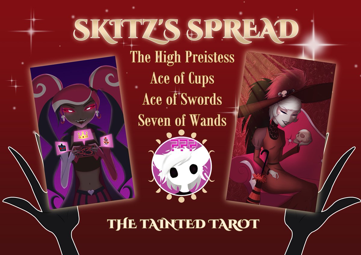 Taintedtarot's tweet photo. @SeasaltShrimp 
SkitzArt
@solettisketch 
@xxinart https://t.co/QC2sasdQYD