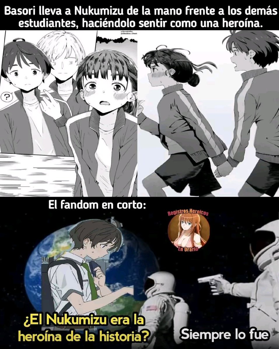 Daily_Makeine's tweet photo. Siempre fue la heroína de la historia https://t.co/DhHr1Ddpjy