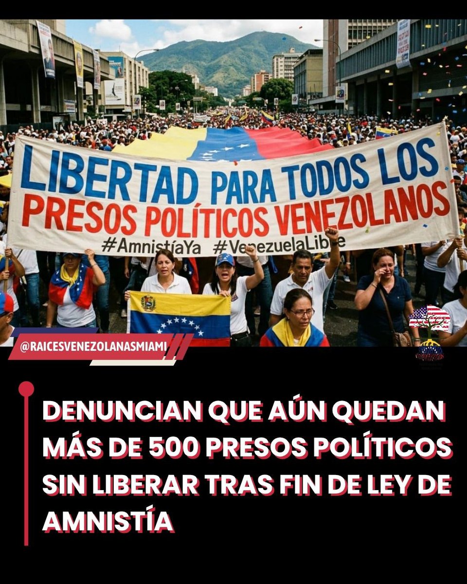 Movimiento Vinotinto ha manifestado su rechazo a la reciente afirmación del ejecutivo venezolano sobre el "fin" de la Ley de Amnistía para la  Convivencia Democrática, norma promulgada en febrero de 2026

Esta postura genera una "contradicción directa" con el marco constitucional