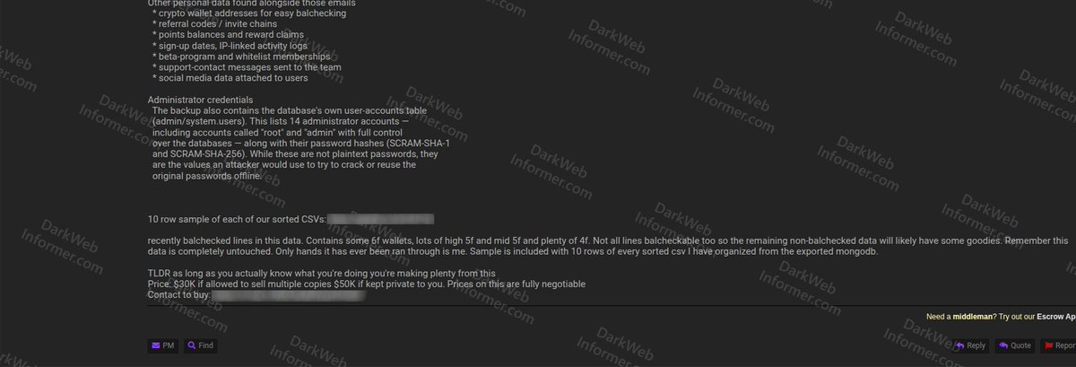 Dark Web Informer tweet media