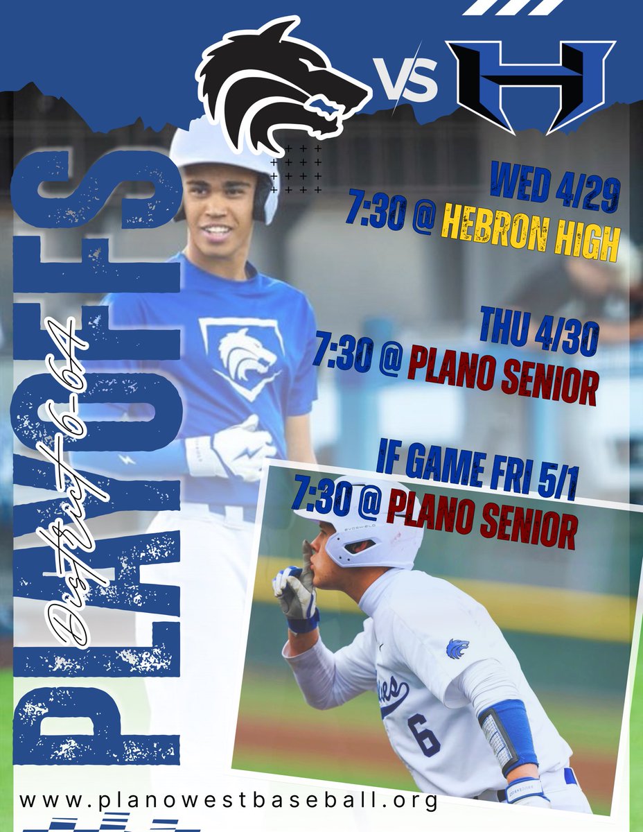 Plano West Baseball tweet media