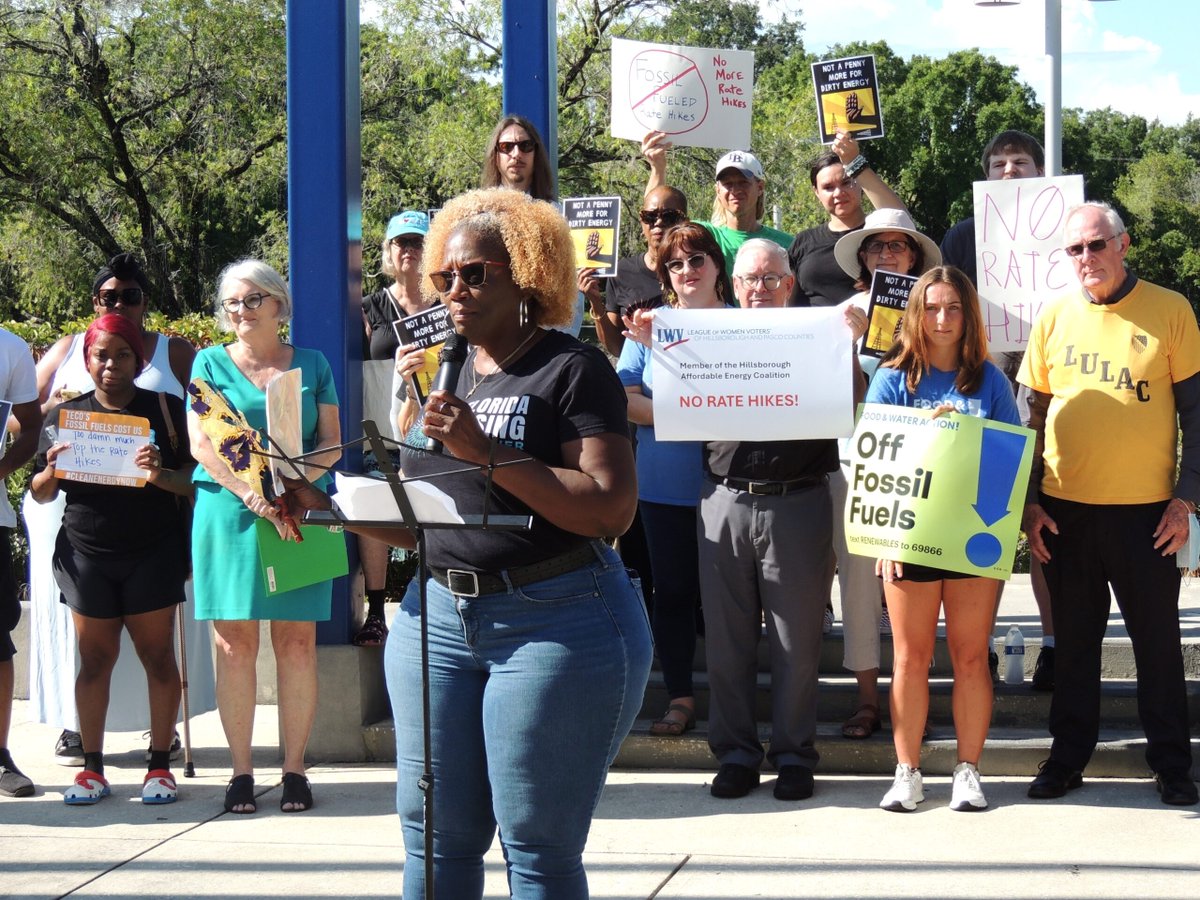 wmnf's tweet image. Advocates are rallying Tuesday at 11AM outside Senator Jim Boyd’s office in Bradenton, calling for lower energy costs as Florida continues to see some of the highest electricity shutoff rates in the country  

Read more below 👇

#WMNF #FloridaNews #TampaBay #LocalNews