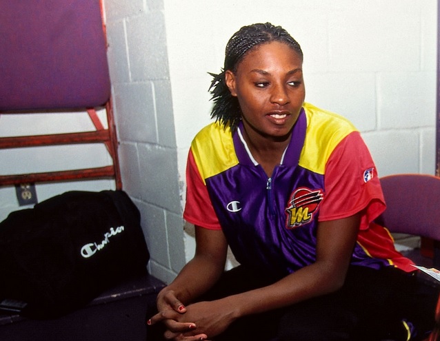 AZSportsHistory's tweet image. 4/27/97 - The Phoenix Mercury participated in the #WNBA’s first-ever College Draft, selecting F/C Toni Foster with the 8th pick in the 1st Rd. Other selections include F Tia Jackson in the 2nd Rd, G Umeki Webb in the 3rd Rd, and F Monique Ambers (#ASU) in the 4th Rd.