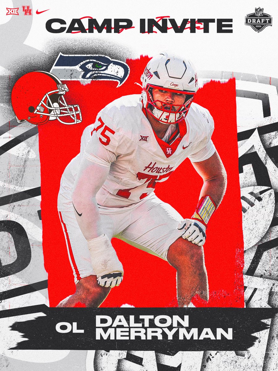 UHCougarFB's tweet image. Let’s go Dalton!

@dalton_merryman ➡️ @Browns @Seahawks mini camp

#GoCoogs
