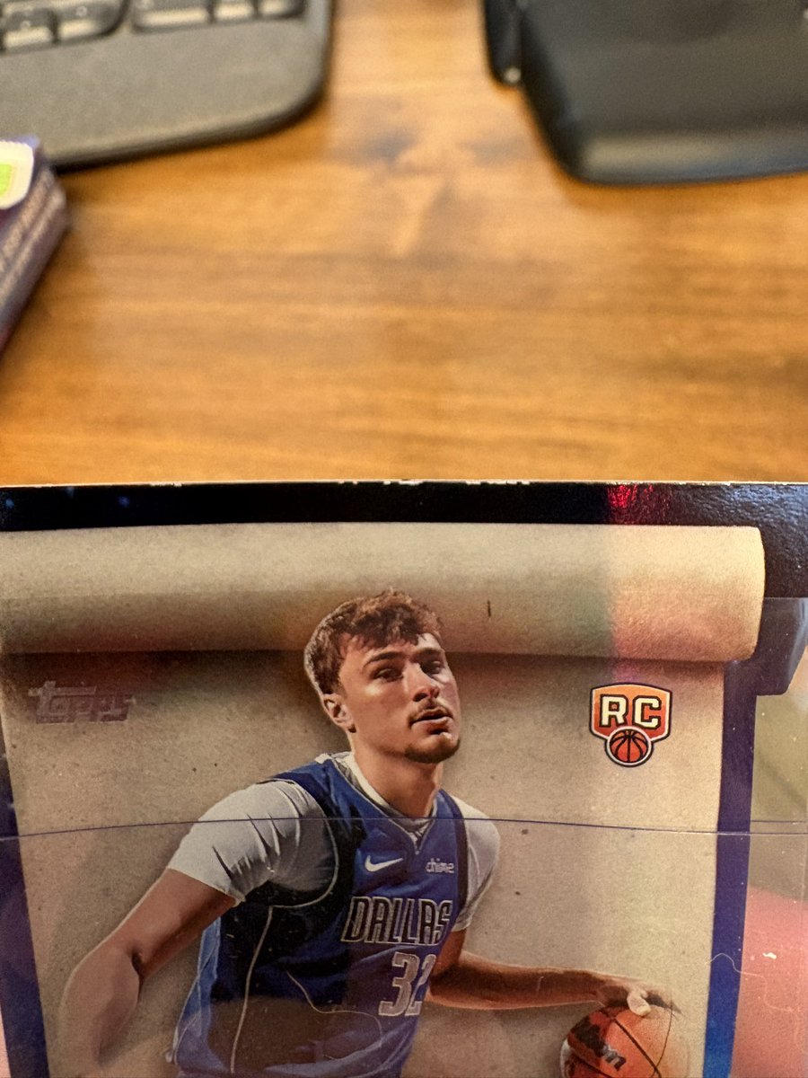 eBay still spinning. Can’t contact seller. I know this is a small $ card but I was still excited and the top is damaged because it slipped out of the sleeve during shipping. No tape :( <a href="/CardPurchaser/">Card Purchaser</a>
