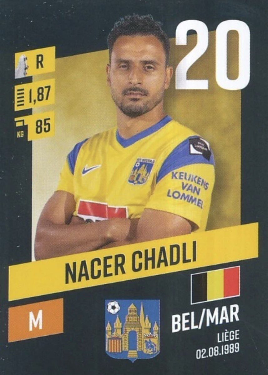 Kenny1993NL's tweet image. Nacer Chadli (Westerlo) #België
