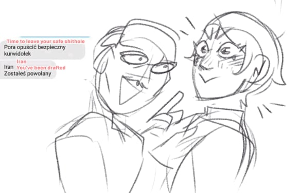 Dewowis's tweet photo. 4/5
Koito, Tsurumi and a peculiar polish meme https://t.co/RaOkTcwwNr