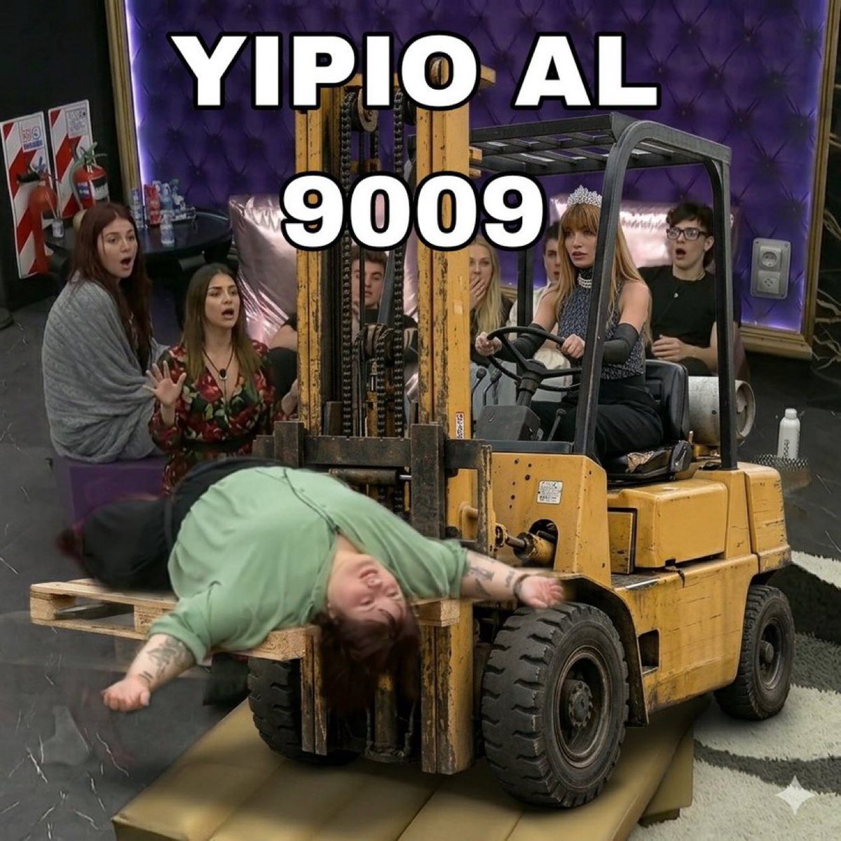JUSTICIA POR LOS SILLONES 

YIPIO AL 9009 
#GranHermano