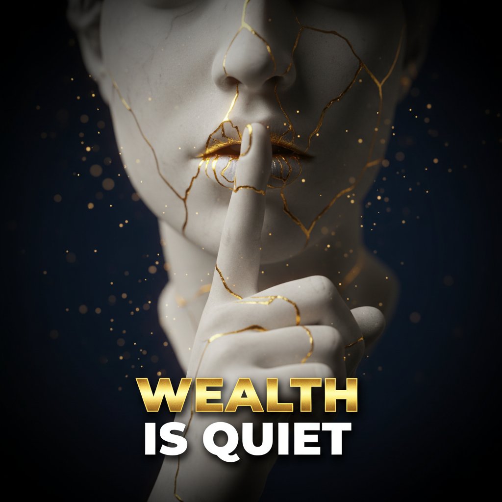 Ax07Crypto's tweet photo. Real wealth doesn't shout; it secures. In 2025, "Stealth Wealth" is more than an aesthetic, it’s a financial survival strategy. While others chase loud volatility, the quiet ones are building a sovereign financial operating system grounded in ownership. https://t.co/PU0E2CTT3X