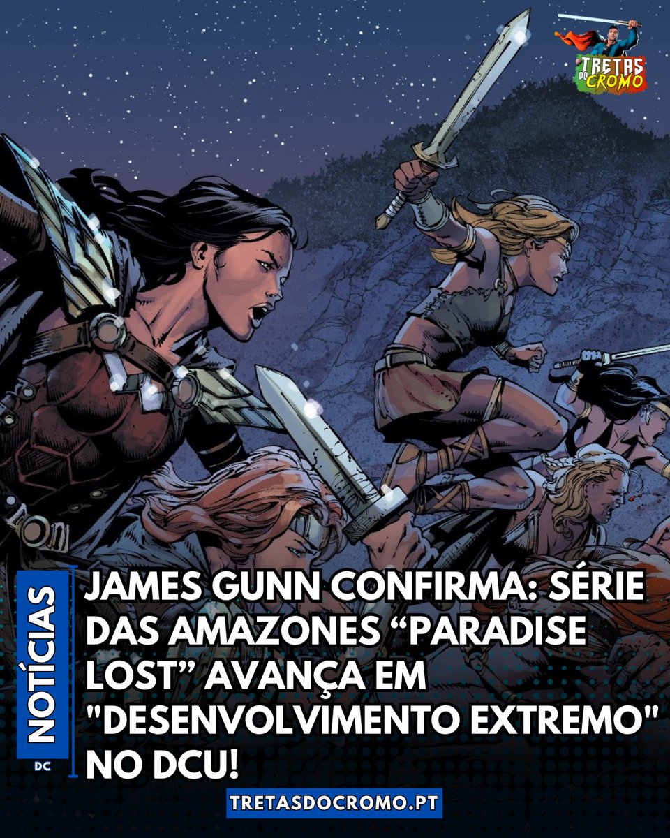 James Gunn acaba de tranquilizar os fãs do DC Universe ao revelar que a série Paradise Lost está em "extreme development". 

A declaração surge num momento em que circulavam rumores de que o projeto teria sido cancelado, tal como aconteceu com outros títulos do universo.
