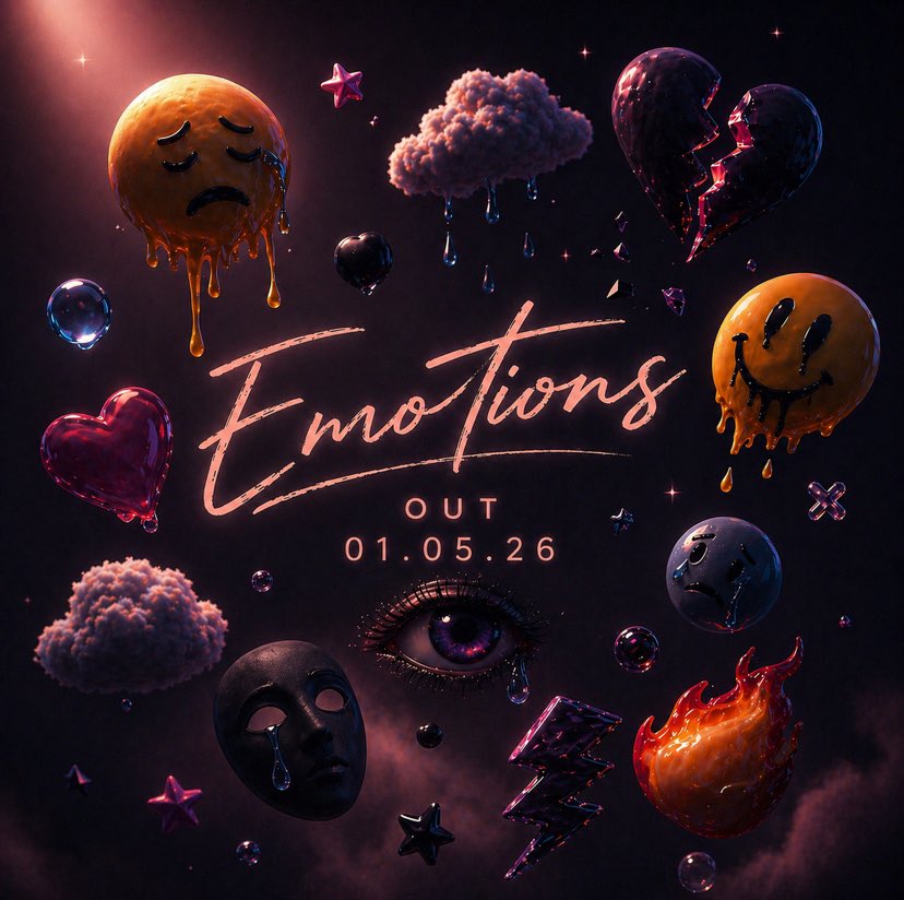 ZiggyHarris94's tweet image. Emotions OUT FRIDAY 01.05.26 #newmusic #chill #vibe