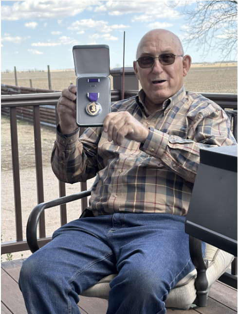 SenatorRicketts's tweet image. Larry Gimpel from Hamilton County bravely served in the Vietnam War. He was told he was awarded the Purple Heart but he never received the medal. My staff looked into his service records and found the evidence to confirm him as a Purple Heart recipient. Larry now has the