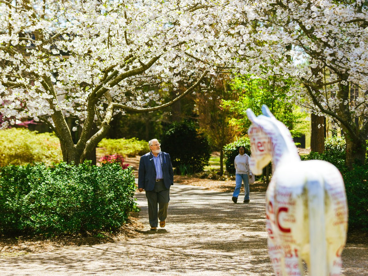 USCAiken's tweet image. One last stroll around campus before class. 
#USCA #Campus