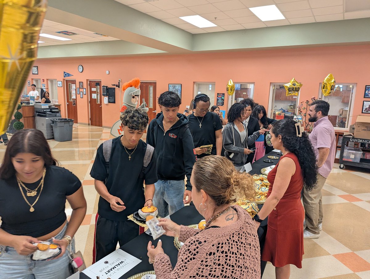 lord_daisy's tweet photo. Celebrating Academy's Certificates &amp;  Cords Breakfast! JILHS  Thanks  Walmart Store #1398 for your generous $1000 grant! https://t.co/PUSmSkMKto