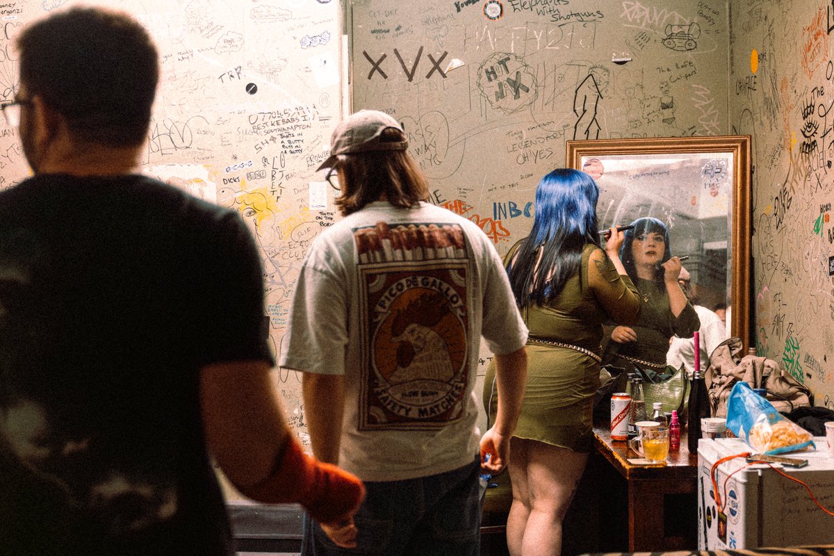 CHROMAbanduk's tweet photo. Open call! Where would you like to see us play this year? Our brand new album '25 Forever' needs to be heard far and wide! Let us know below. 👇

📸 - @ceirios_photo taken backstage on the 25 Forever tour https://t.co/fWbMoyihXe