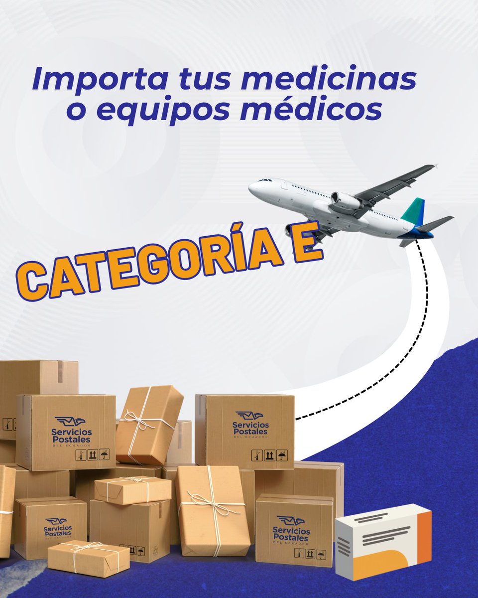ServPostalEc's tweet photo. 📝 #TipSPE | ¡Importa tus medicinas con nosotros y evita contratiempos!

⚠️Traer tus productos con la Categoría E es más sencillo de lo que crees, siempre que tengas los documentos en regla. 

📝Aquí te dejamos una guía para evitar inconvenientes en Aduana ⬇️

#ElNuevoEcuador https://t.co/ZSxbDs4Anb