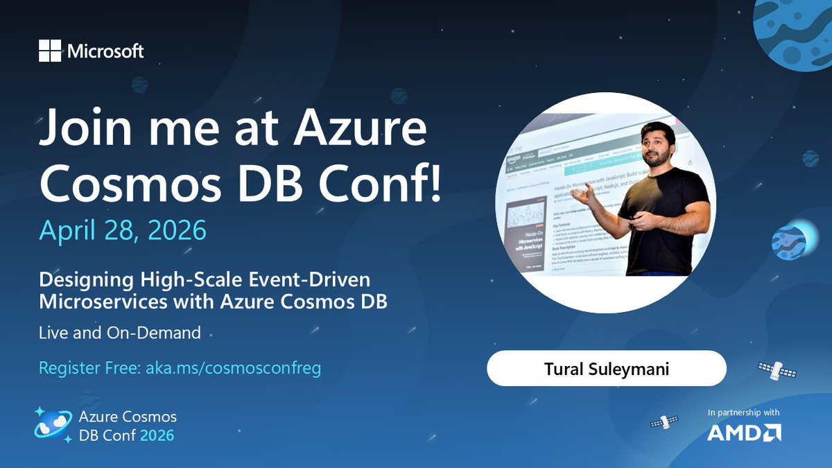 Azure Cosmos DB tweet media
