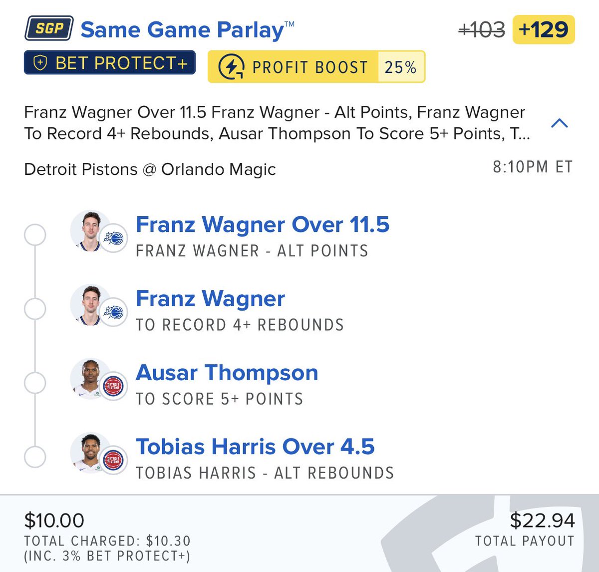 The Parlay Cafe tweet media