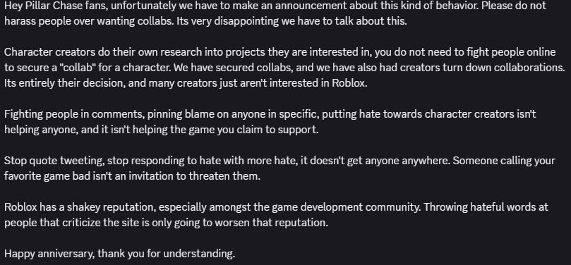 Pillar Chase 2 tweet media