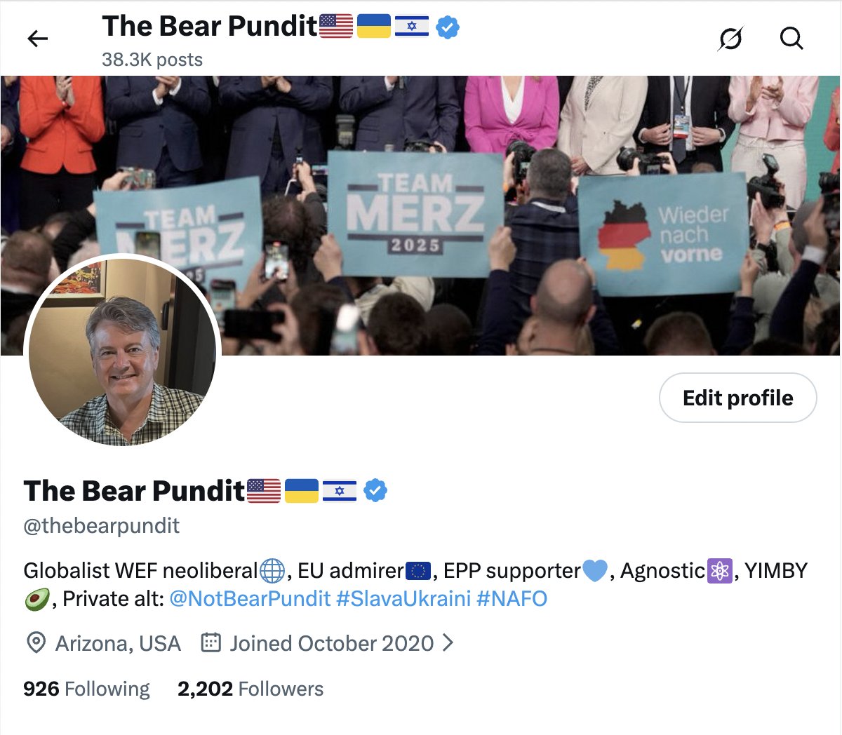 The Bear Pundit🇺🇸🇺🇦🇮🇱 tweet media