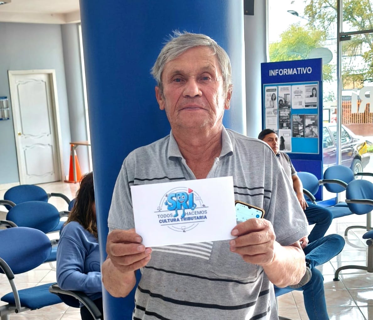 SRIoficialEc's tweet photo. #SRIzonal3

En las agencias del SRI de Ambato, celebramos junto a nuestros contribuyentes el Día de la #CulturaTributaria con actividades lúdicas y concursos, promoviendo el aprendizaje de una forma cercana y participativa. https://t.co/rGum9UDOKX