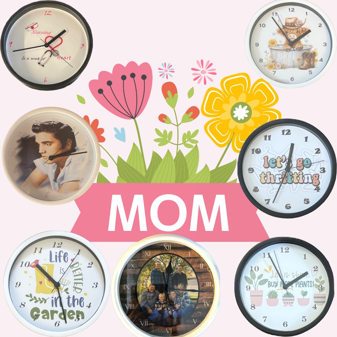 affordableclock's tweet image. Time to make mom smile!

Mother's Day is almost here! Surprise mom with a thoughtful clock gift that brings memories to life. Order now from Etsy, eBay, Posh, or affordableclocks.com. and deliver joy straight to her door!

#MothersDayGift #GiftOfTime #ShopNow