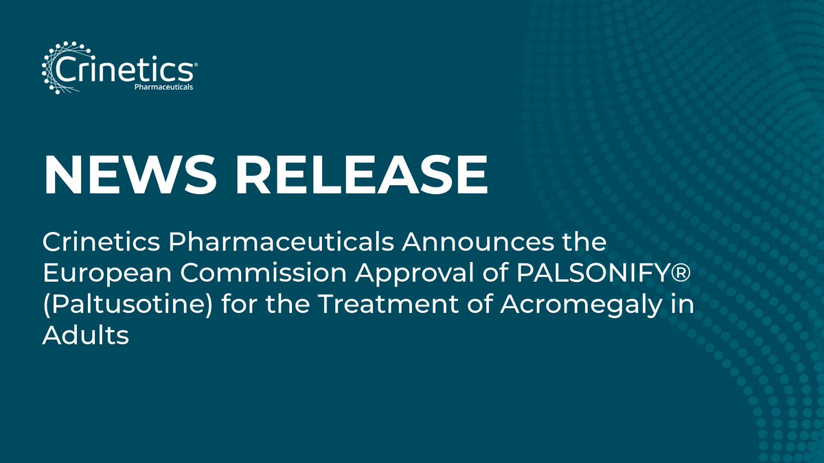 Crinetics Pharmaceuticals tweet media