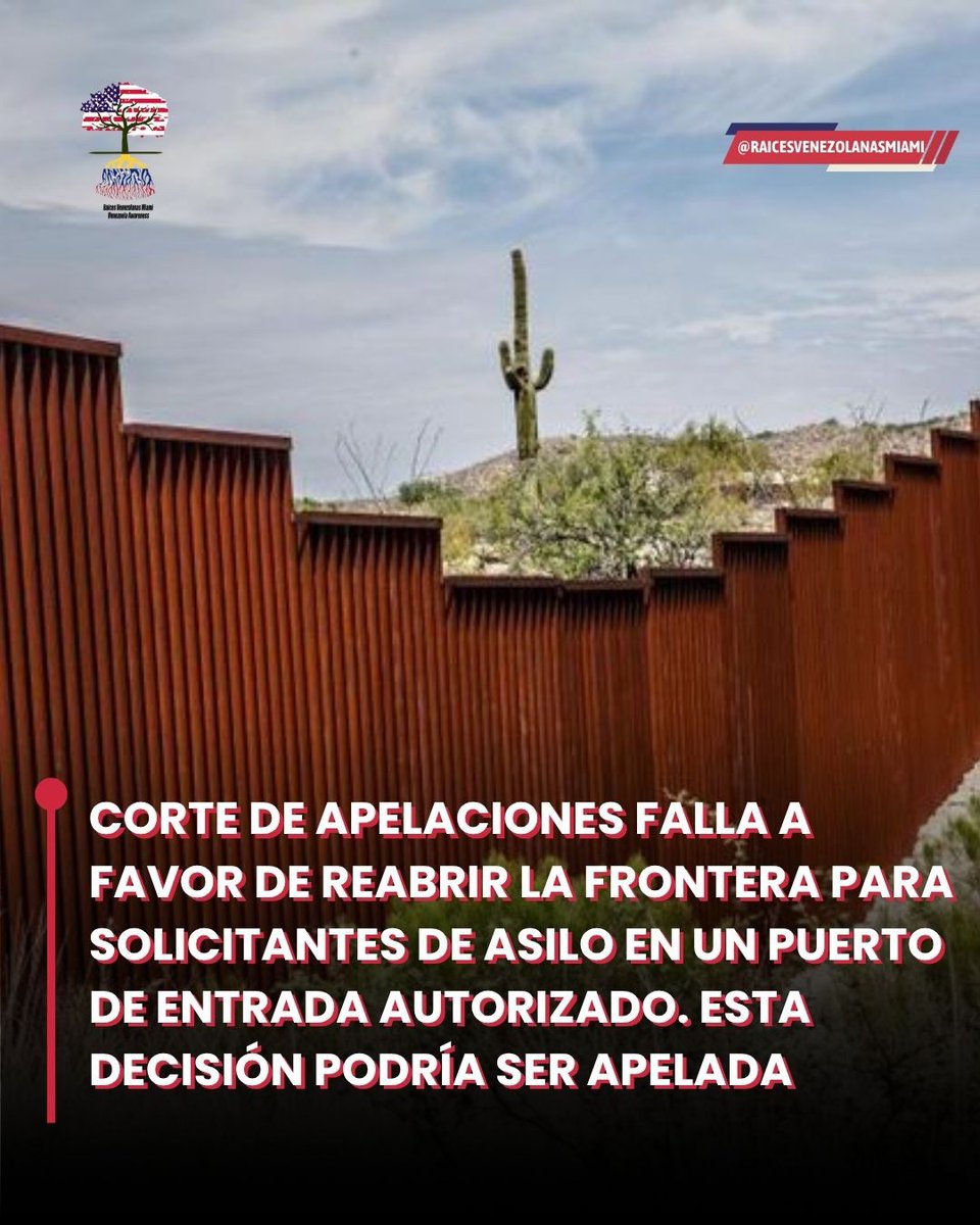 Un tribunal federal de apelaciones dictaminó que la declaración de "invasión" en la frontera sur del presidente Trump es ilegal. El fallo podría permitir la reapertura de las solicitudes de asilo, un derecho que la administración había suspendido