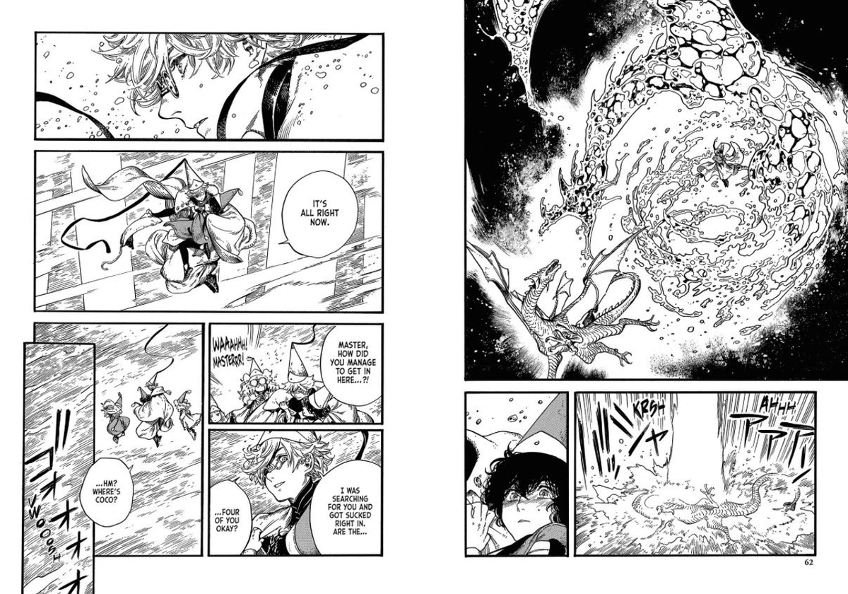 La pedazo secuencia que hemos tenido animada, cual en el manga son solo 3 PAGINAS, 3!!! y hemos tenido un peak de animacion 